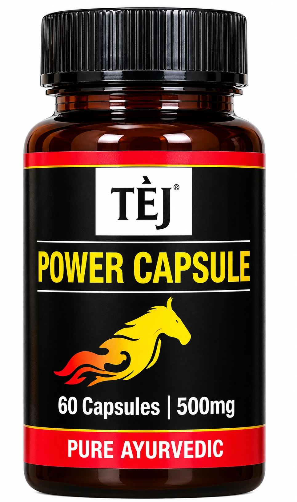 TEJ Power Capsule jar, 60 capsules, 500mg