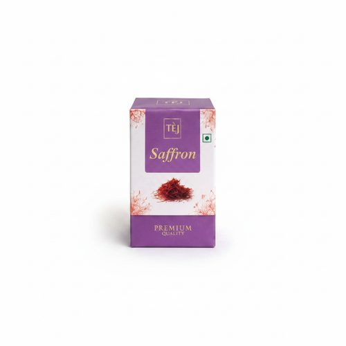 Tej Natural Saffron White Background